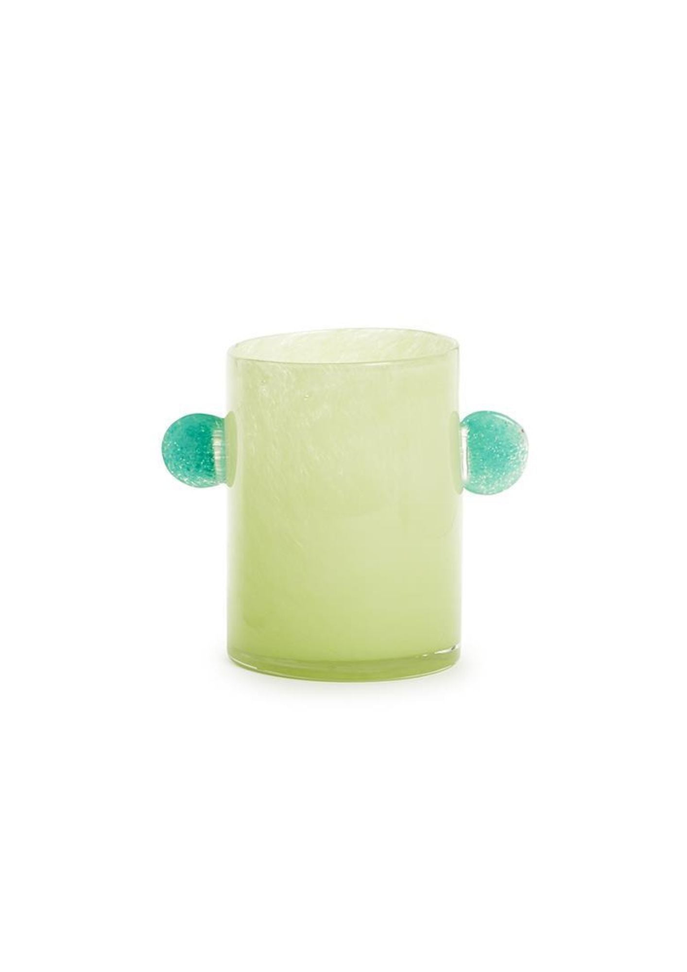 Colored Hand Blown Glass Vases