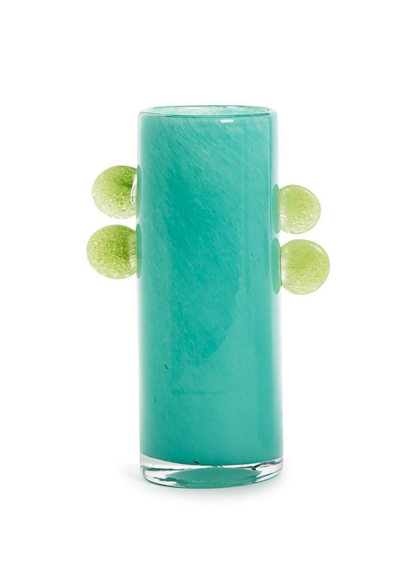 Colored Hand Blown Glass Vases