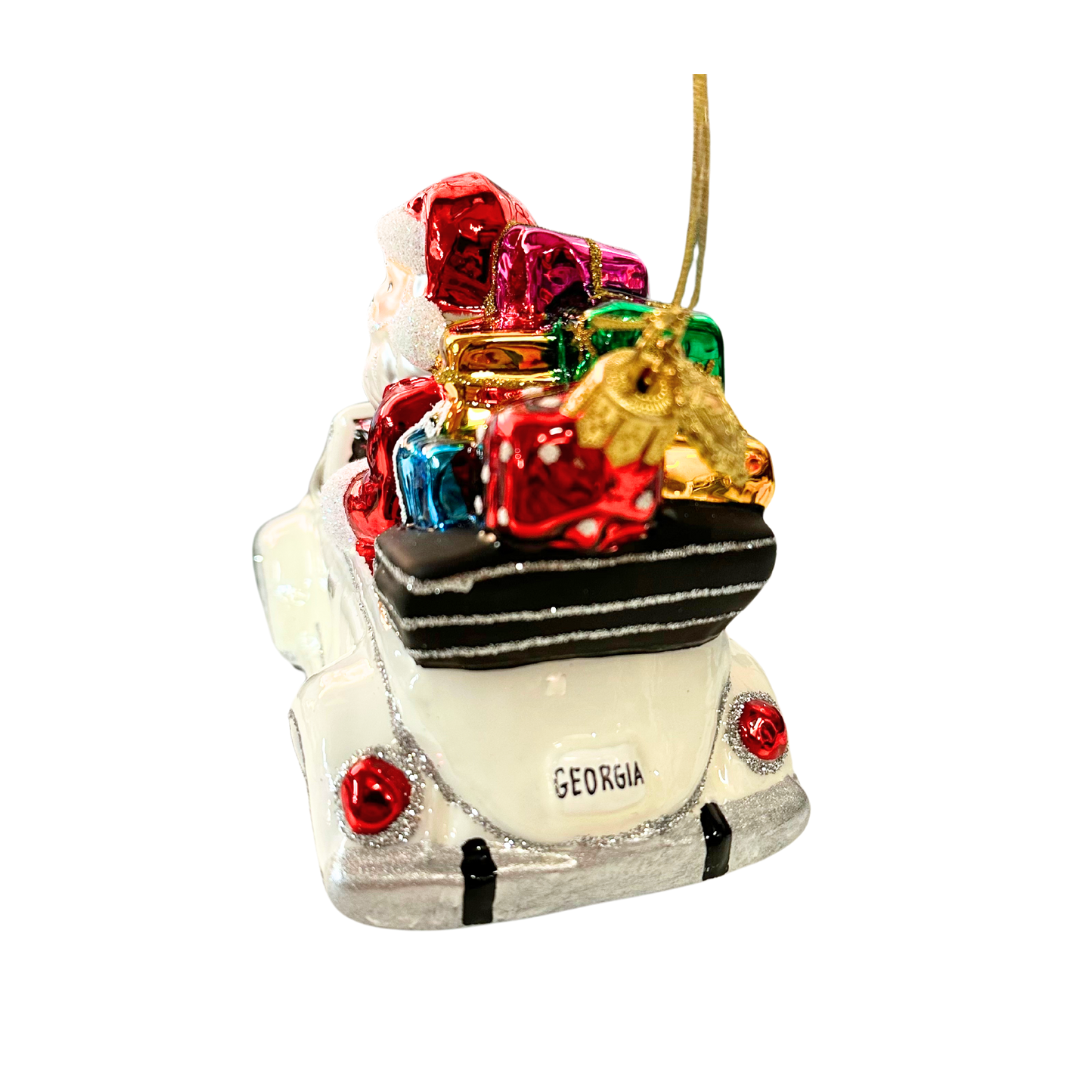 Santa Loves a 229 Convertible Ornament