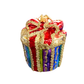 Jewel-Colored Present Ornament