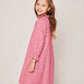 Girl's Flannel Victoria Nightgown Red Mini Gingham