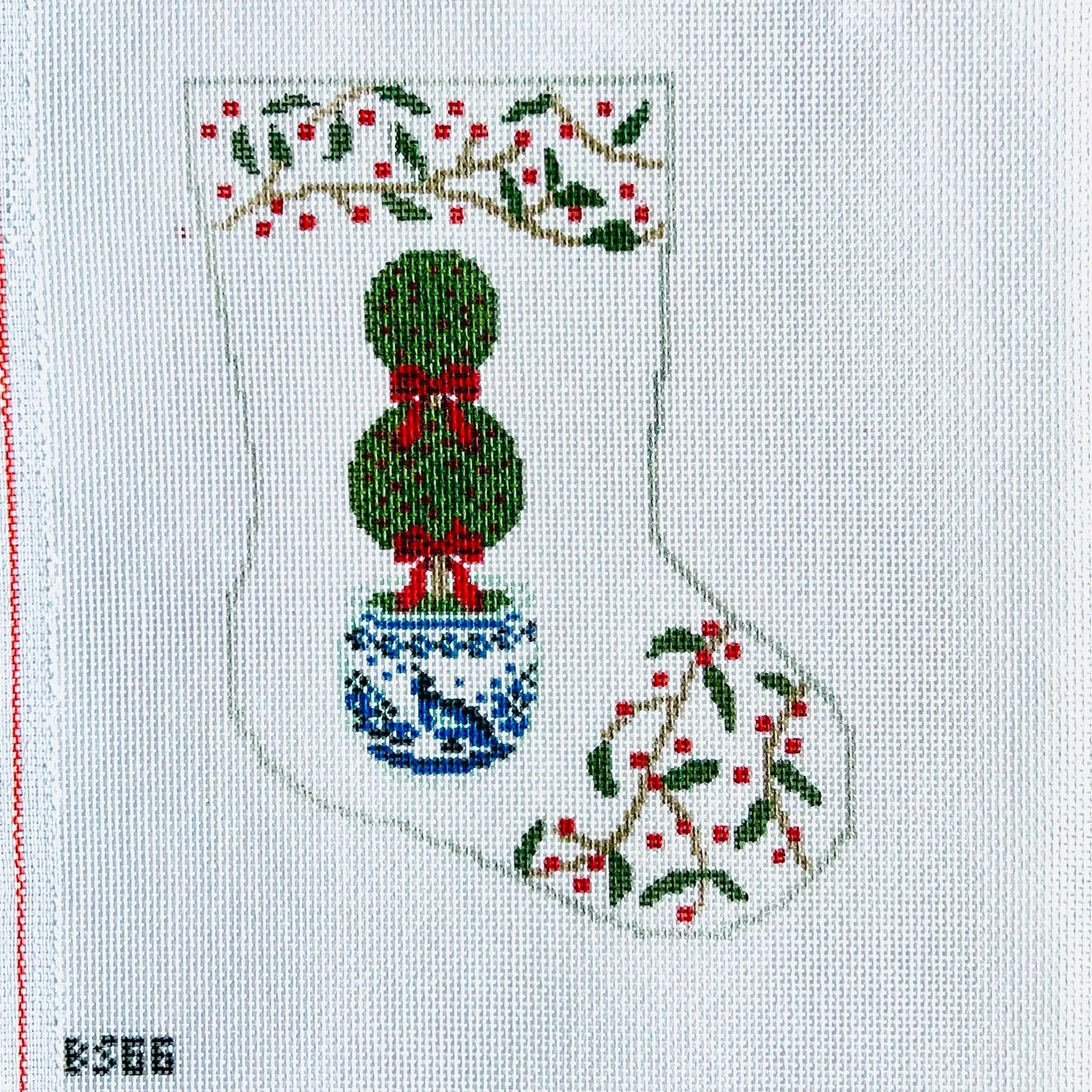 Topiary Ornament Sized Canvas