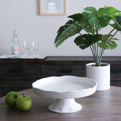 Beatriz Ball Vida Nube Round Pedestal Cake Plate
