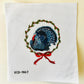 Blue Ribbon Turkey Needlepoint Canvas