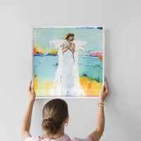 Hopeful Acrylic Shadow Box Print