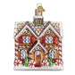 Old World Christmas Christmastime Cottage glass ornament 