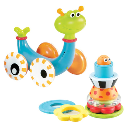 Yookidoo Crawl n' Go Snail toy for babies 