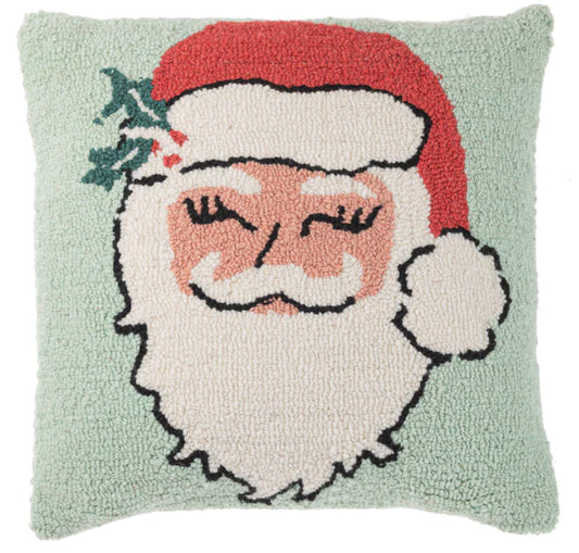 Santa Hook Pillow 18x18