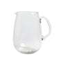 Lavandou Hammered Glass Pitcher with Handle