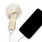 Easy Breezy Portable Fan & Power Bank - Natural