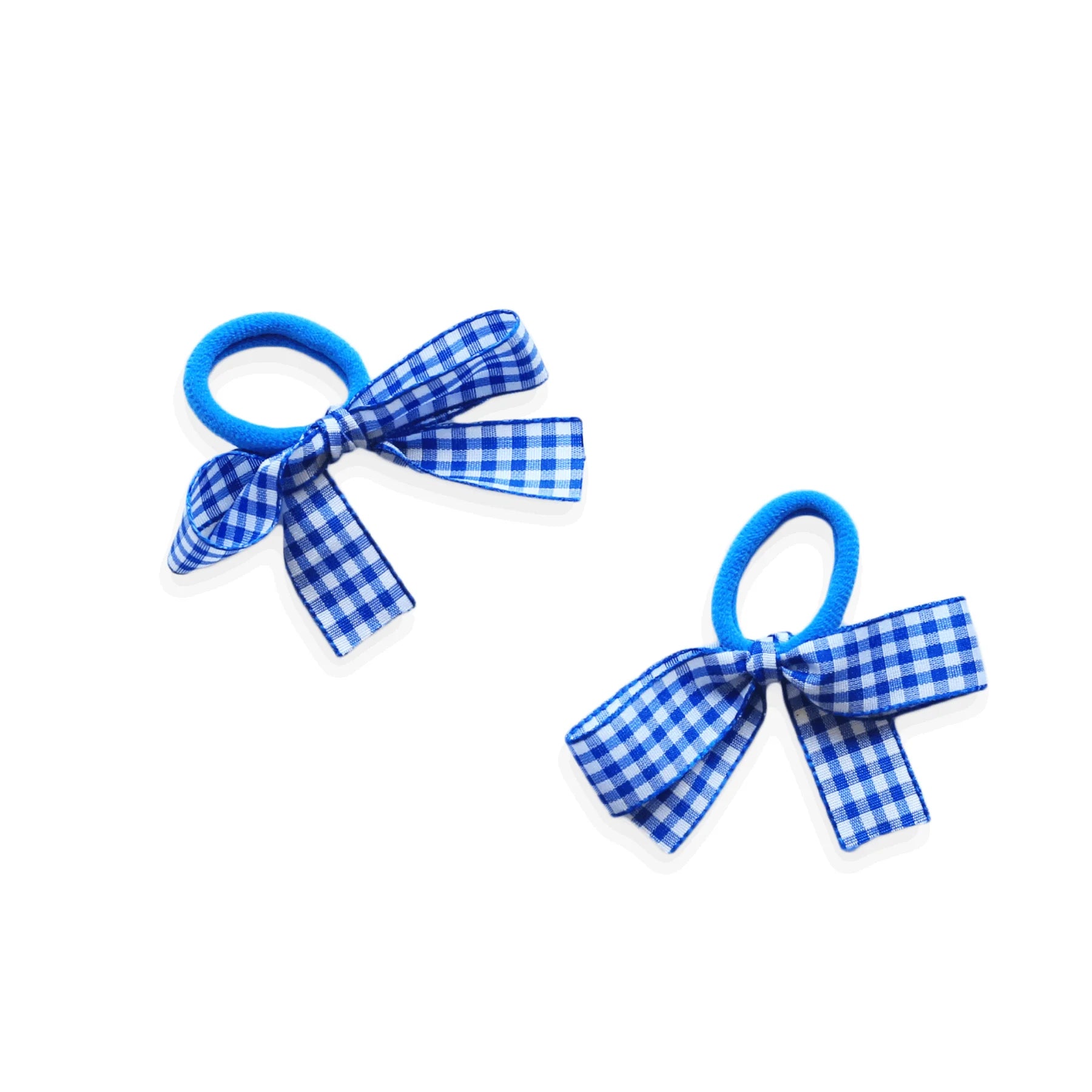 Eva's House Mini Gingham Hair bows 