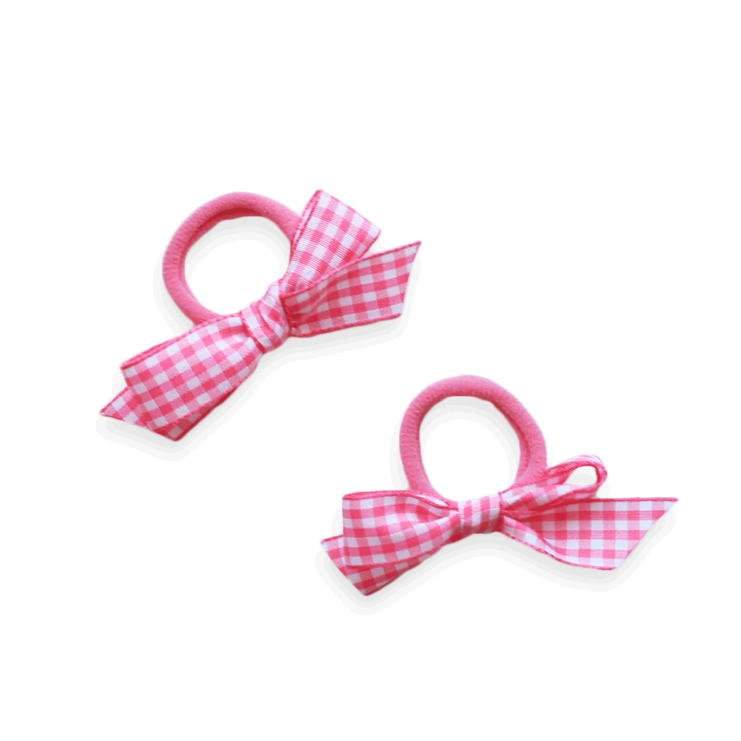 Eva's House Mini Gingham Hair bows 