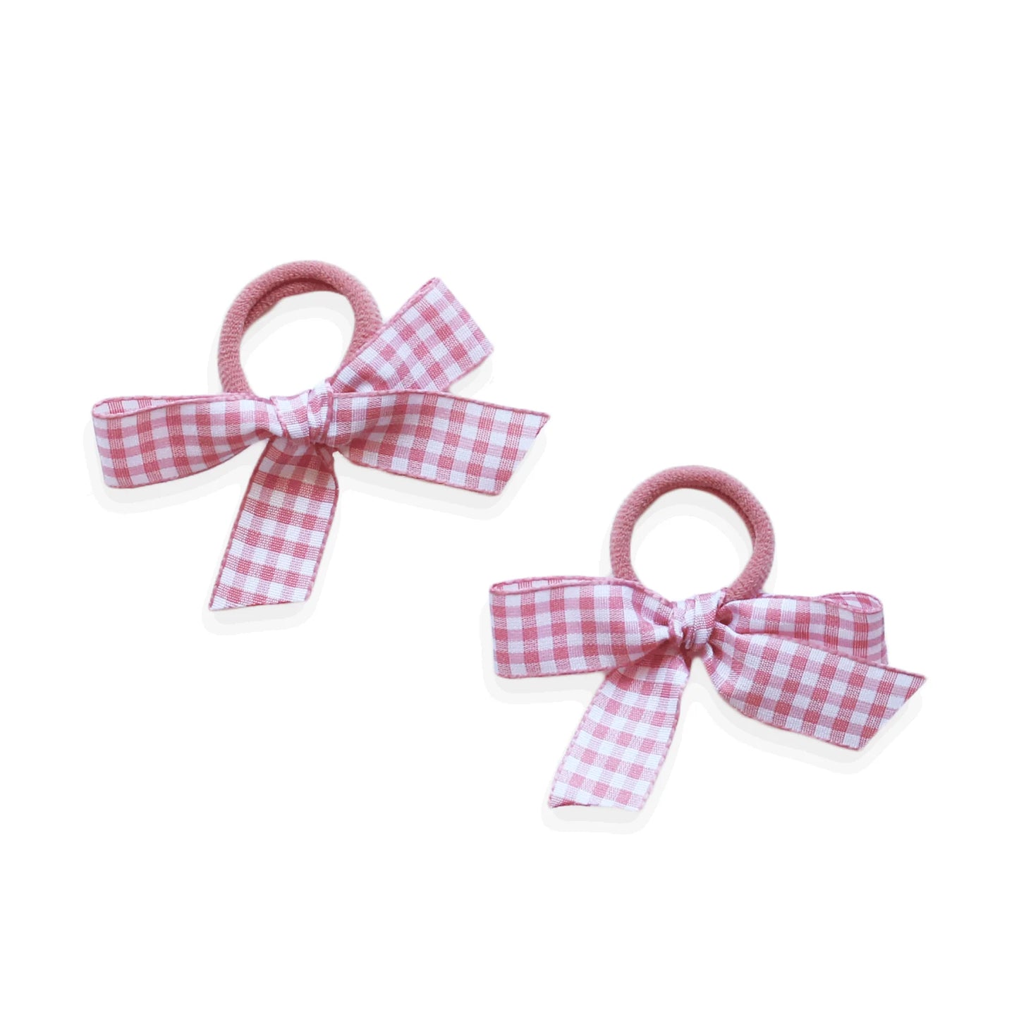 Eva's House Mini Gingham Hair bows 