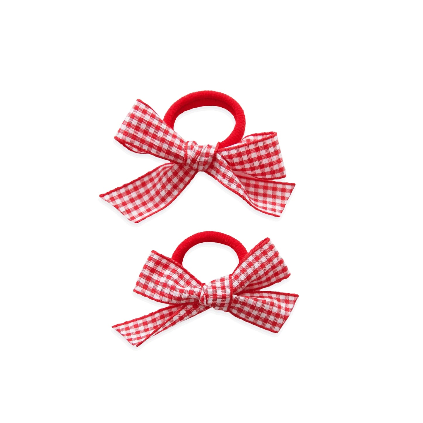 Eva's House Mini Gingham Hair bows 