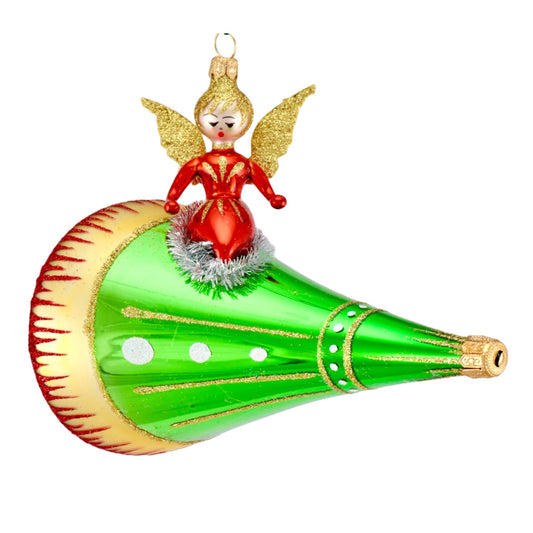 On Wings and a Prayer Ornament