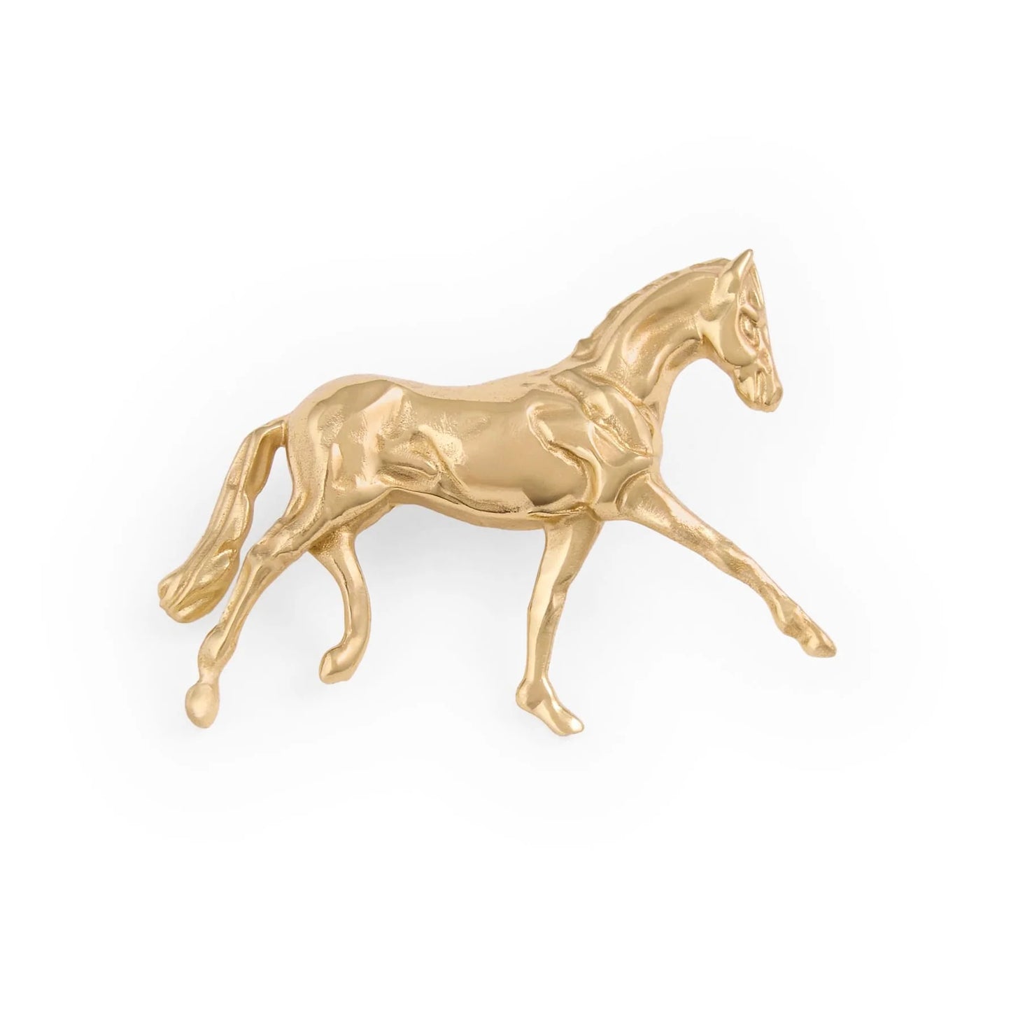 Horse Brass Brooch