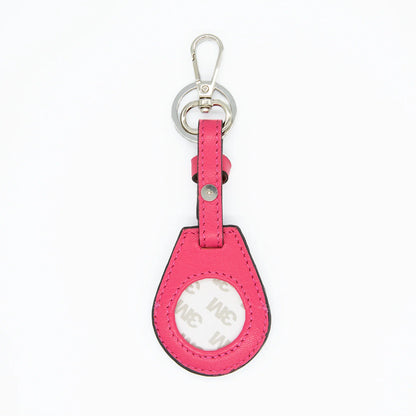 Pink air tag key chain