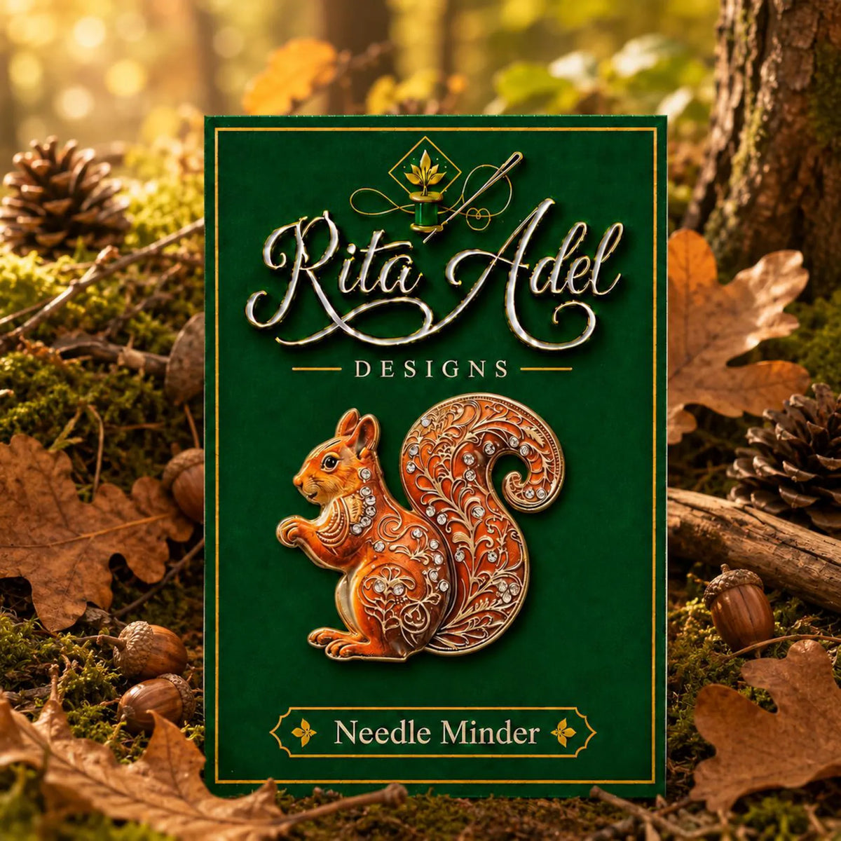 Red Squirrel Needle Minder