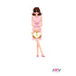 Jackie O Needlepoint Canvas
