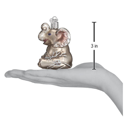 Old World Christmas Little Elephant ornament 
