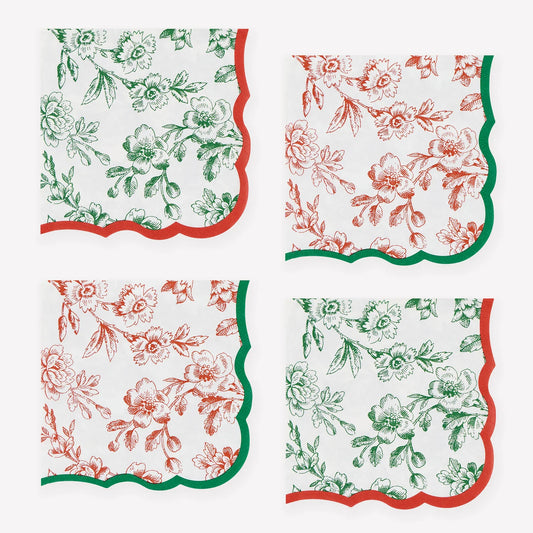 Toile De Jouy Small Napkins