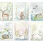 Over The Moon Whimsical Animals Nursery Prints 