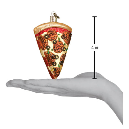 Old World Christmas Pizza Slice Ornament 