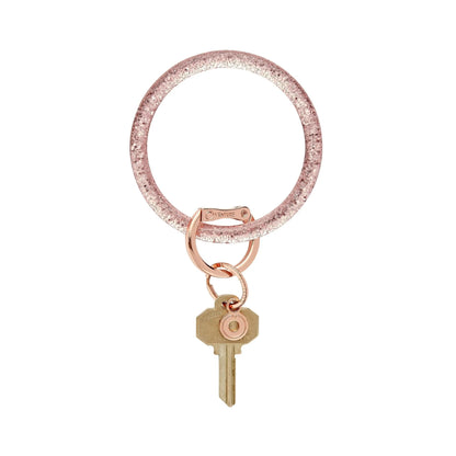 Resin Big O Key Ring