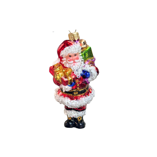 Santa Delivers Ornament