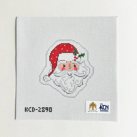 Santa Head Canvas