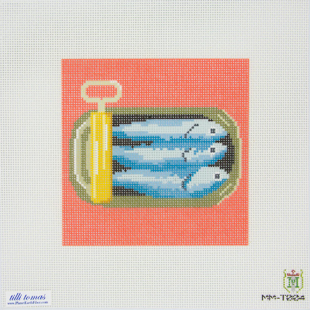 Sardines Needlepoint Canvas