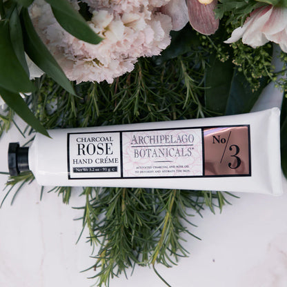 Archipelago Charcoal Rose Handcreme 3.2 oz 