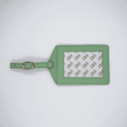 Green Luggage tag