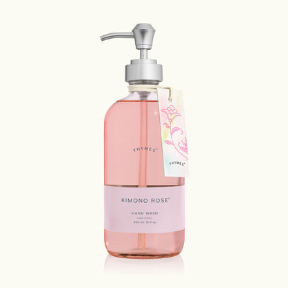 Thymes Fragrance Kimono Rose Large Hand Soap 