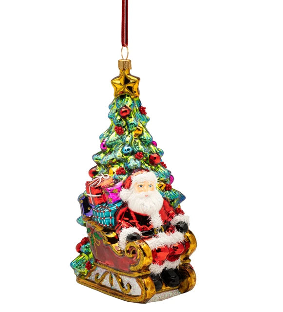 Winderwald Santa Ornament