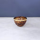 Beatriz Ball Glass Tortoise and Gold bowl 5.5" 