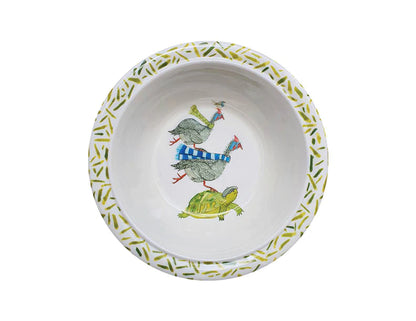 Relish Today's Everyday animal and food baby and kid's melamine bowl