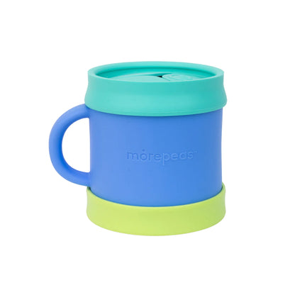 morepeas essential snack cup for babies and kids blueberry