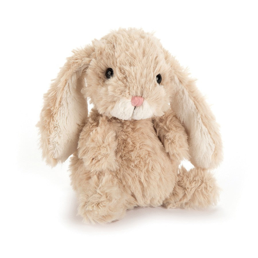 Jellycat yummy bunny tan small plush animal toy for kids