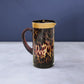 Beatriz Ball Glass Tortoise and Gold Pitcher Item number 2619