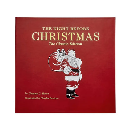 The Night Before Christmas-Red Leather
