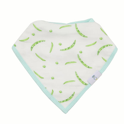 Goosewaddle bib set Peas