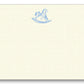maison de papier blue rocking horse flat cards